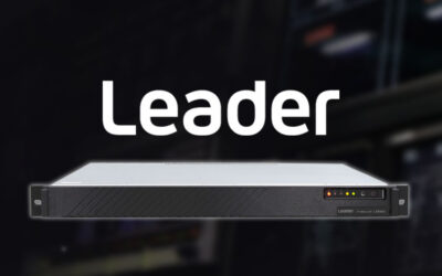 Leader Lança o LVB440 Monitor de pacotes IP de alta taxa de bits