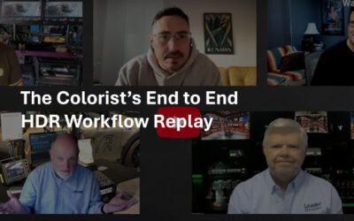 The Colorist’s End to End HDR Workflow Replay