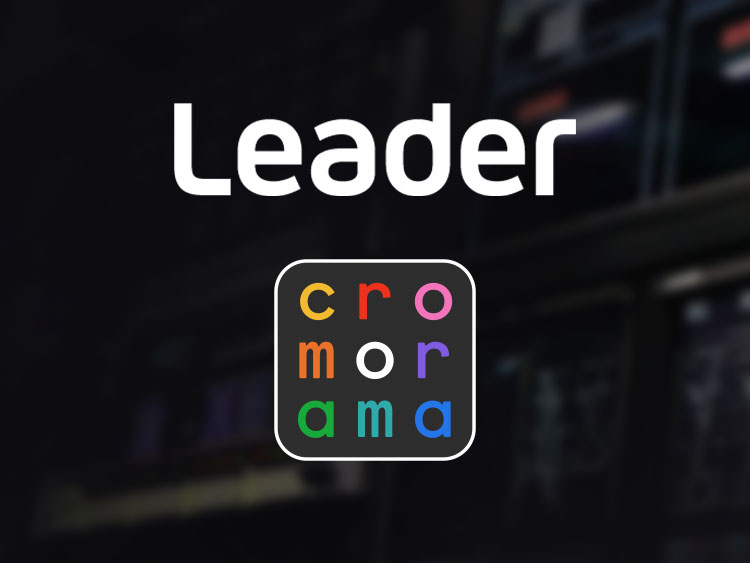 Cromorama sceglie la strumentazione di riferimento Leader LV5600