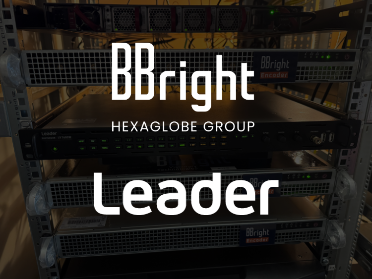 BBright selects Leader LV7600W for ST 2110 IP validation