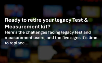 Ready to retire your legacy Test & Measurement kit? 
