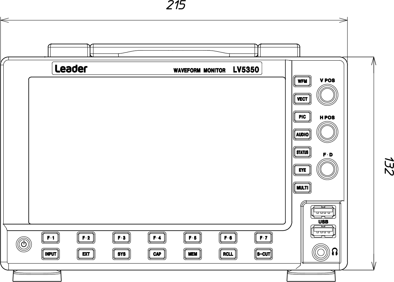LV5350 vista frontal