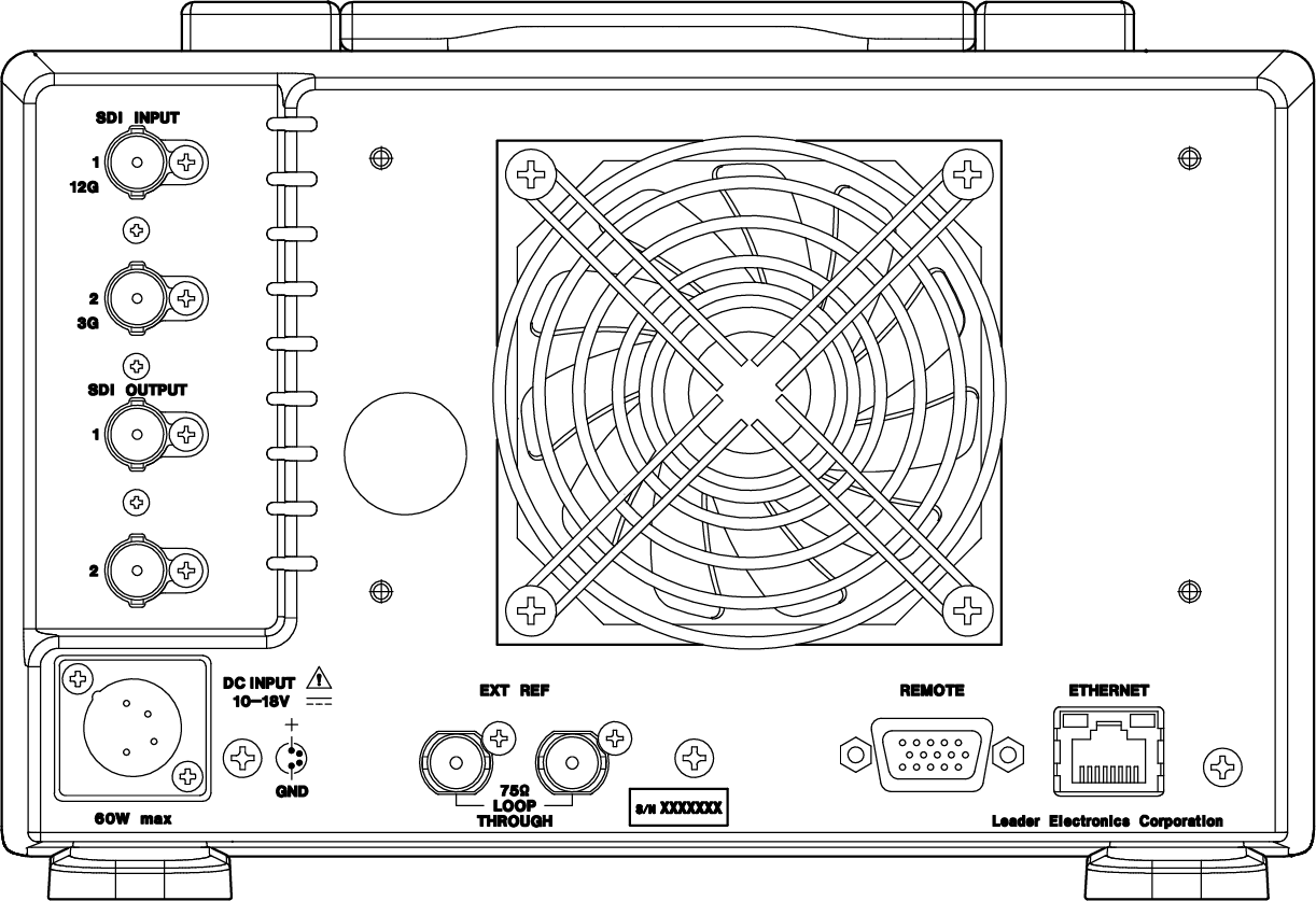 LV5350 vista trasera