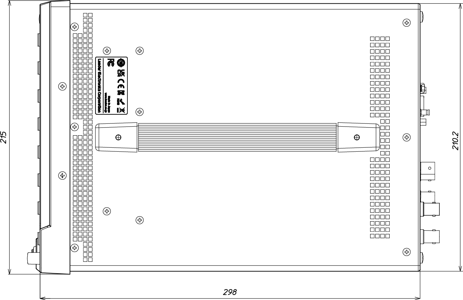 LV5600W 上面図